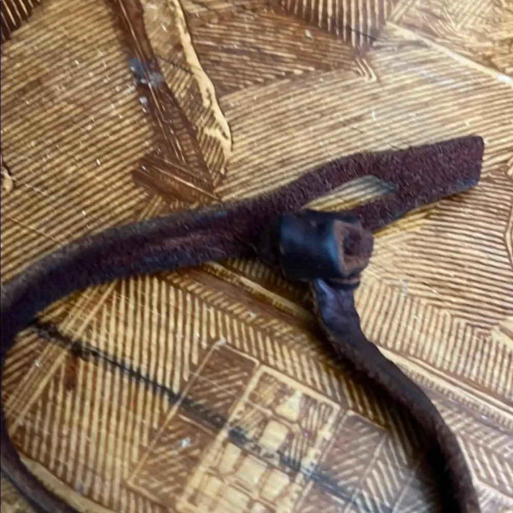 Unisex Brown Minimalist Jewelry leather Bracelet